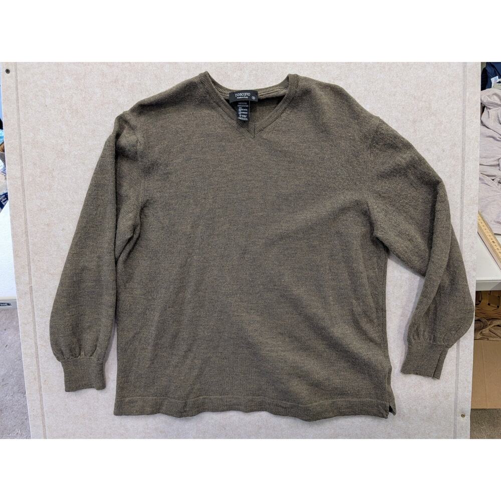 Toscano Made In Italy Merino Wool Sweater Mens XL